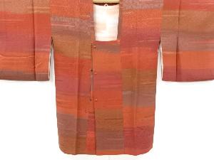 横段模様織り出し暈し道行コート